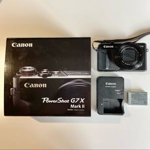 Canon PowerShot G7x Mark II 20.1MP Digital Camera